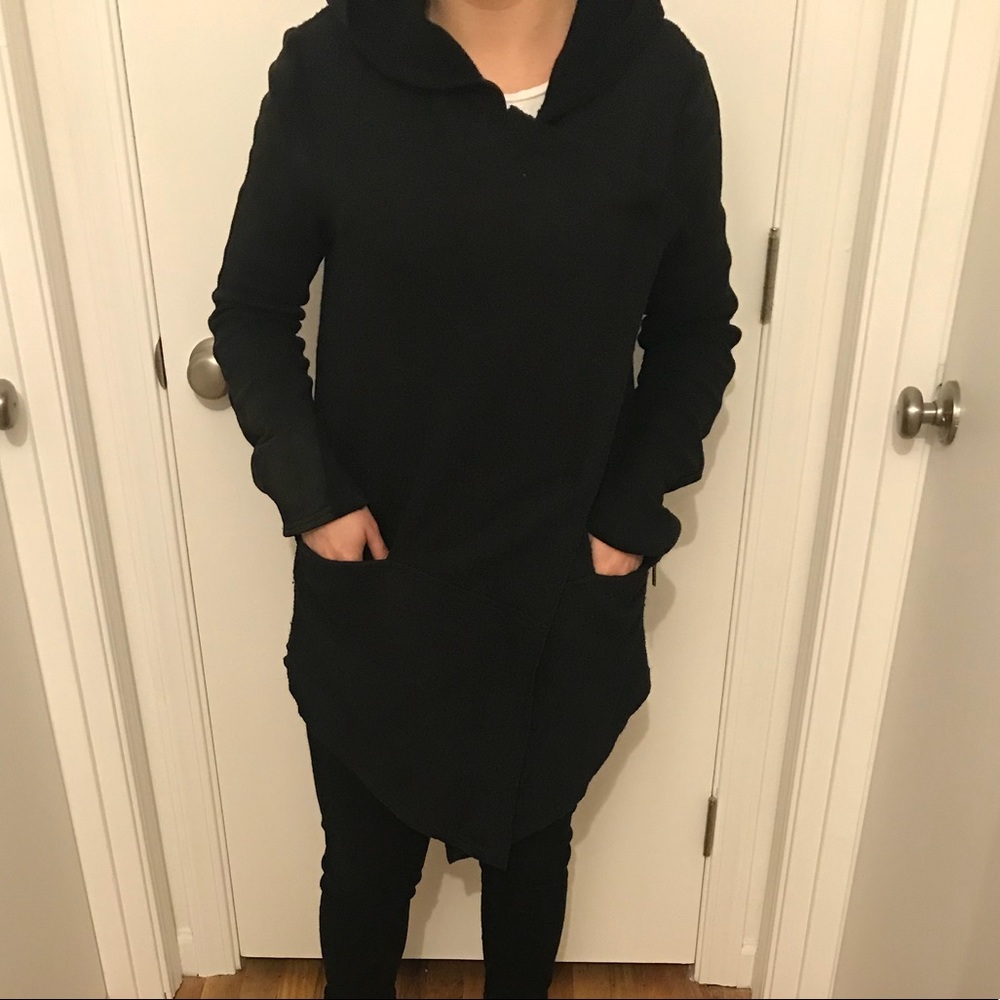 Black Wool Free People Sweater